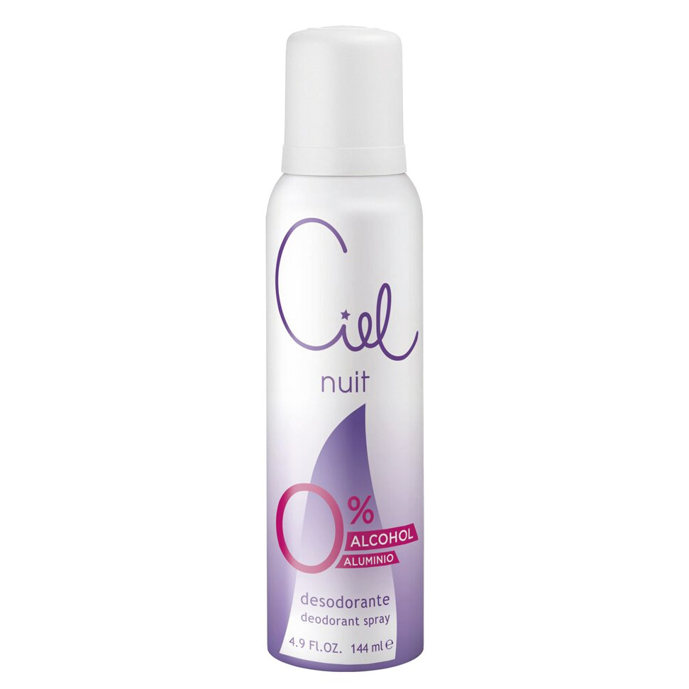 CIEL NUIT DESODORANTE X 144 ML.